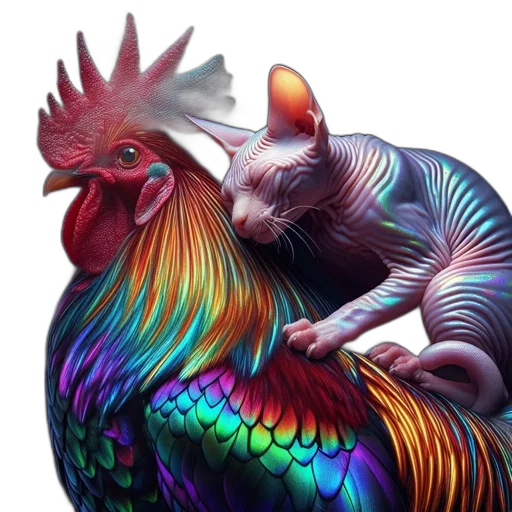 animal, dragon, creature, 3d render transparent PNG cut-out