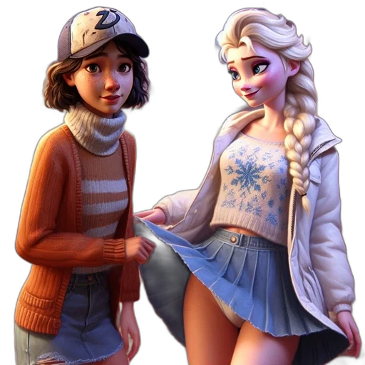 jacket, hat, concept art, fantasy art transparent PNG cut-out