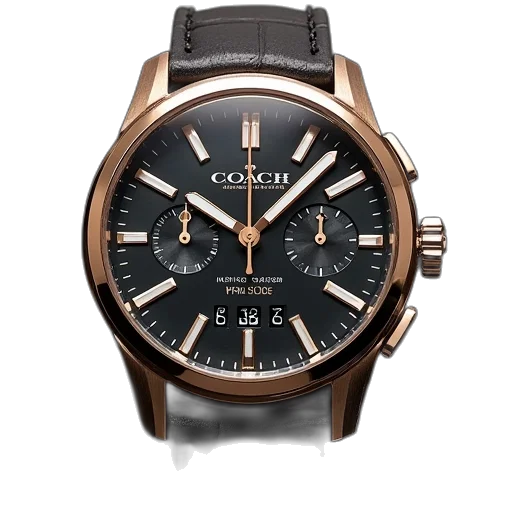 coach, watch, good, condition transparent PNG cut-out