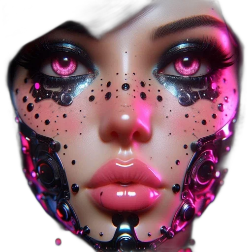 mask, face, robot, jewelry transparent PNG cut-out