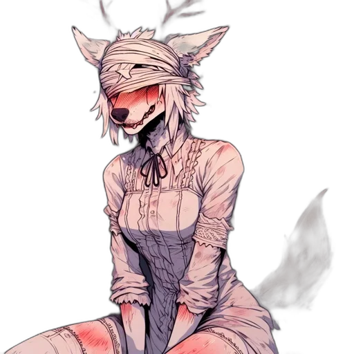 creature, mask, dress, animal transparent PNG cut-out