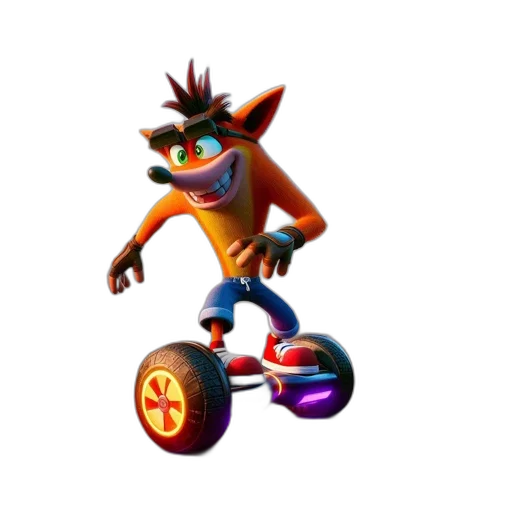 creature, animal, weapon, car transparent PNG cut-out