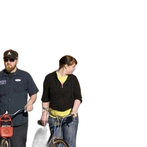 staff, man, woman, stand transparent PNG cut-out