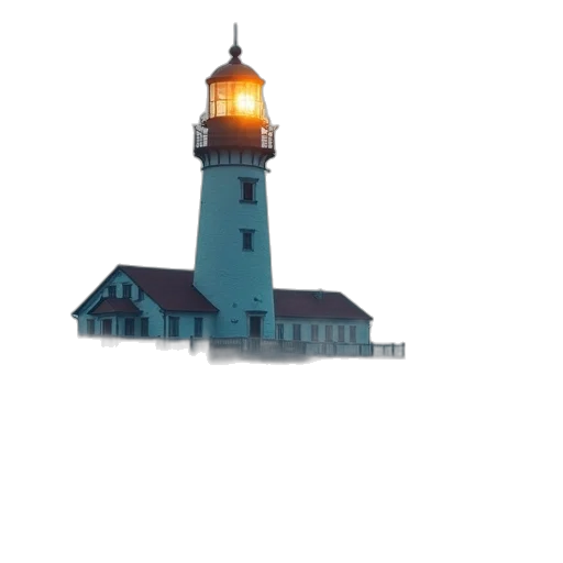 building, staff, 3d render, pixel art transparent PNG cut-out