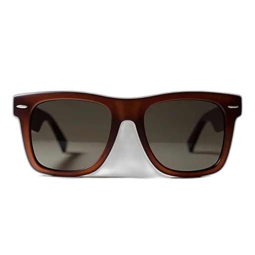 3d render, earth tones, square, frame transparent PNG cut-out