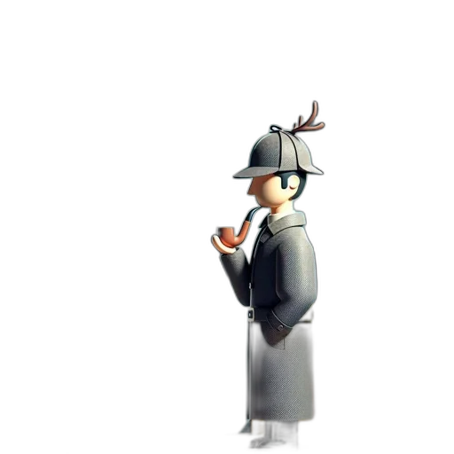 staff, hat, robot, animal transparent PNG cut-out