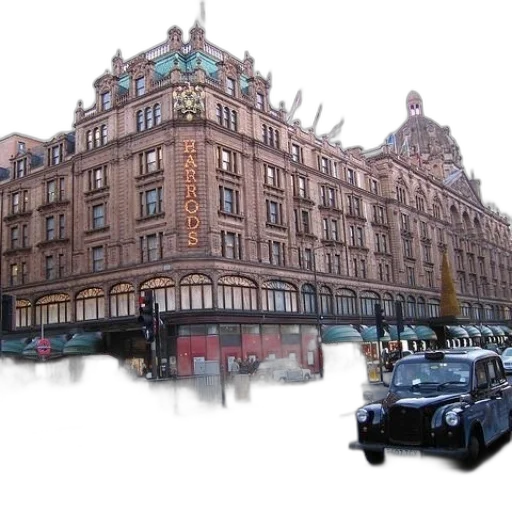 building, photorealistic, concept art, 3d render transparent PNG cut-out
