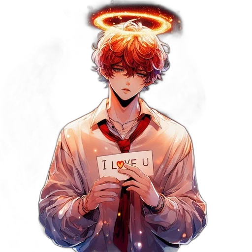 jacket, anime, watercolor, concept art transparent PNG cut-out