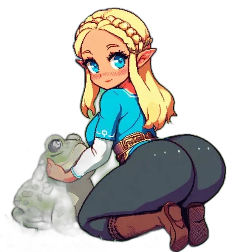 dragon, creature, dress, staff transparent PNG cut-out