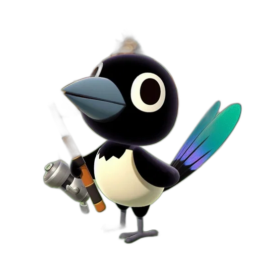 staff, animal, weapon, creature transparent PNG cut-out