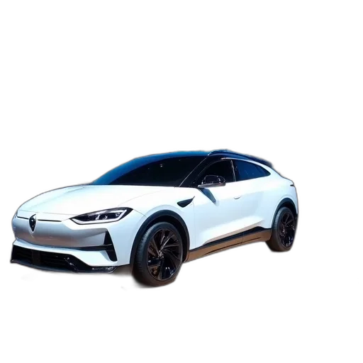 car, 3d render, concept art, photorealistic transparent PNG cut-out
