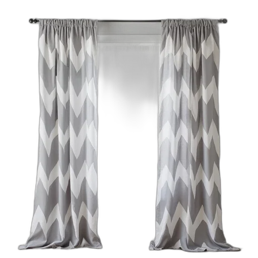 furniture, gray, white, chevron transparent PNG cut-out