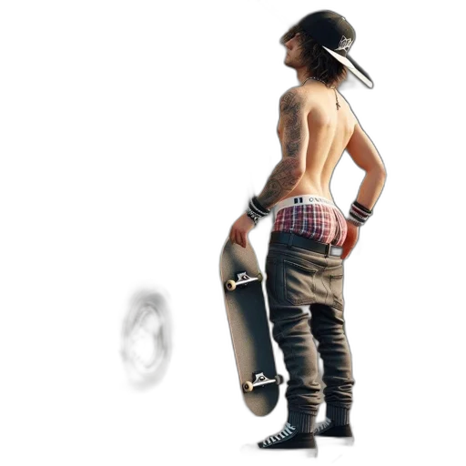 hat, weapon, concept art, photorealistic transparent PNG cut-out