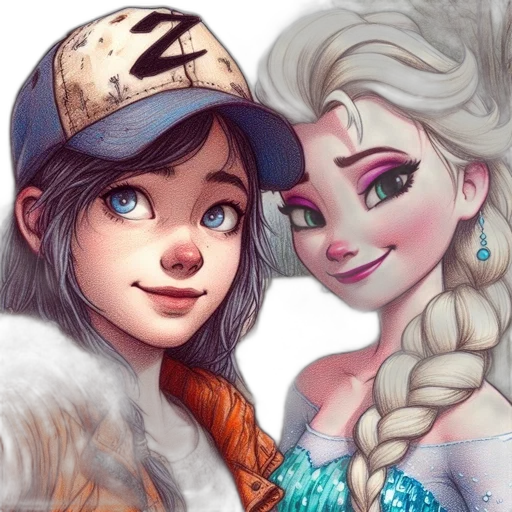 fantasy art, concept art, comic book art, photorealistic transparent PNG cut-out