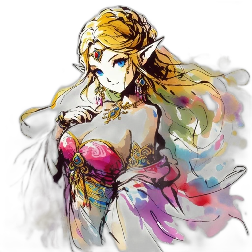 dress, crown, weapon, sword transparent PNG cut-out
