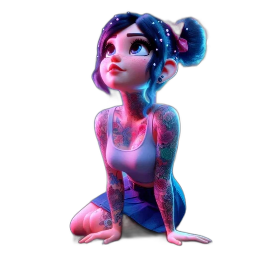 dress, robot, concept art, fantasy art transparent PNG cut-out