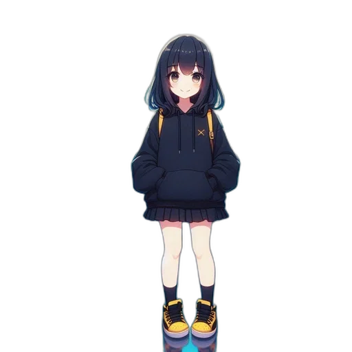 jacket, dress, shoes, creature transparent PNG cut-out