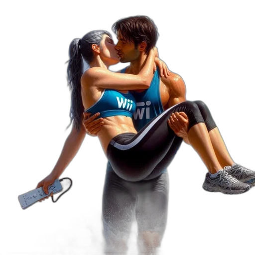 photorealistic, concept art, 3d render, man transparent PNG cut-out