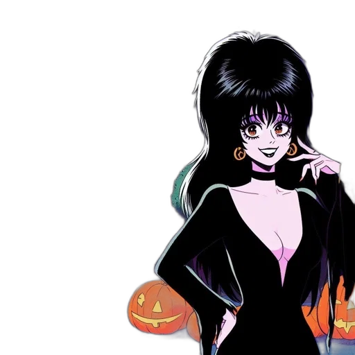 cartoon, concept art, comic book art, anime transparent PNG cut-out