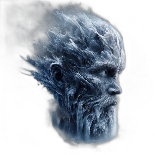 face, creature, dragon, hair transparent PNG cut-out