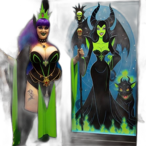 concept art, fantasy art, comic book art, 3d render transparent PNG cut-out
