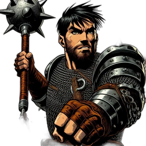 sword, weapon, staff, comic book art transparent PNG cut-out