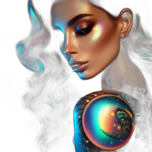 jewelry, mask, face, fantasy art transparent PNG cut-out