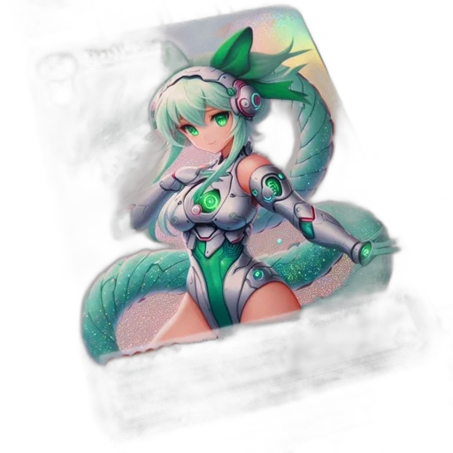 dragon, staff, robot, weapon transparent PNG cut-out