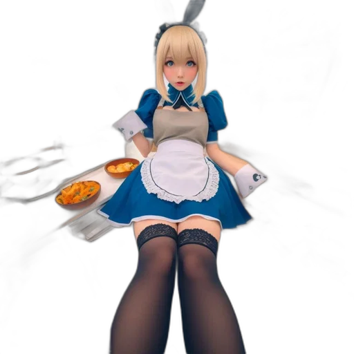 food, dress, staff, robot transparent PNG cut-out
