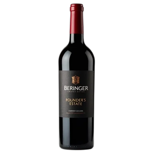 bottle, red, wine, black transparent PNG cut-out