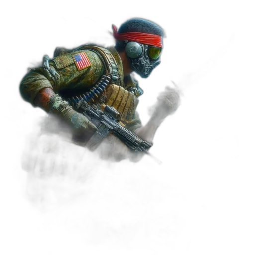 weapon, robot, creature, mask transparent PNG cut-out
