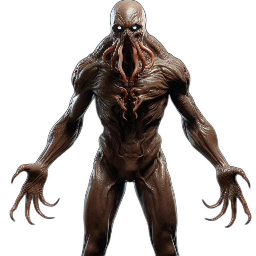 creature, animal, concept art, 3d render transparent PNG cut-out