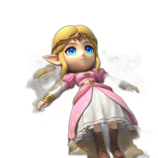 dress, staff, crown, weapon transparent PNG cut-out