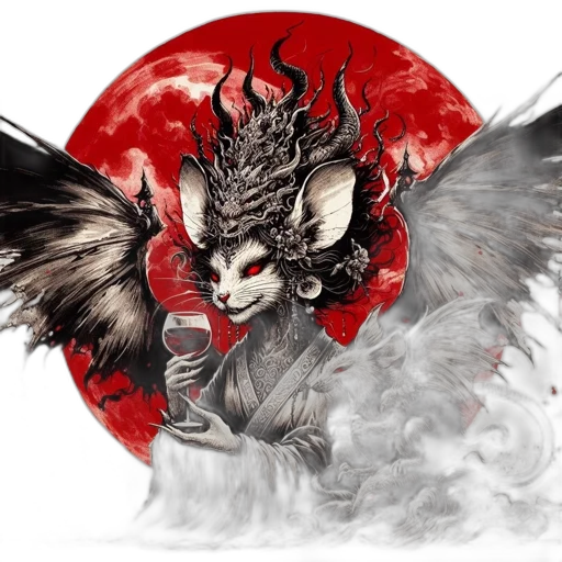 dragon, mask, fantasy art, concept art transparent PNG cut-out