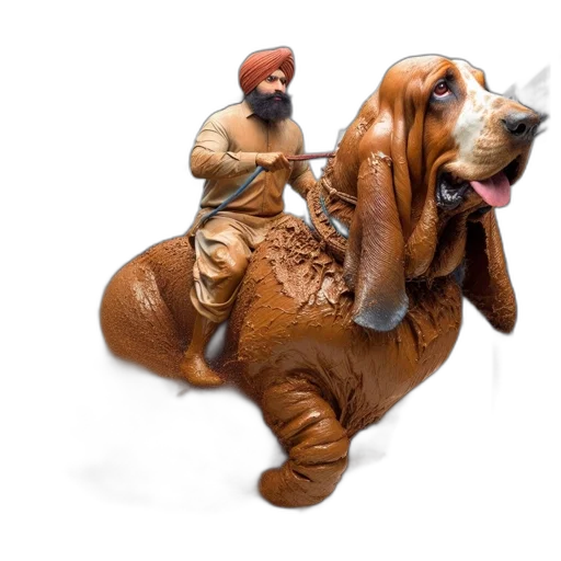 animal, creature, 3d render, concept art transparent PNG cut-out