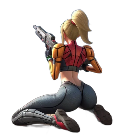 robot, weapon, jacket, concept art transparent PNG cut-out