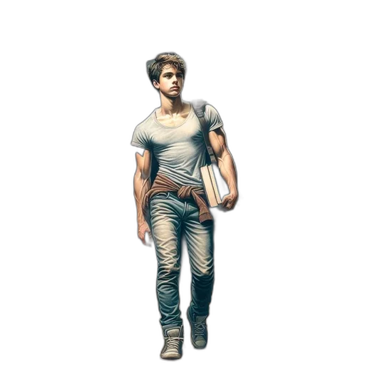 weapon, jacket, staff, animal transparent PNG cut-out