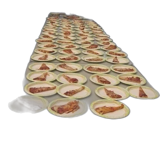 food, dress, 3d render, long transparent PNG cut-out