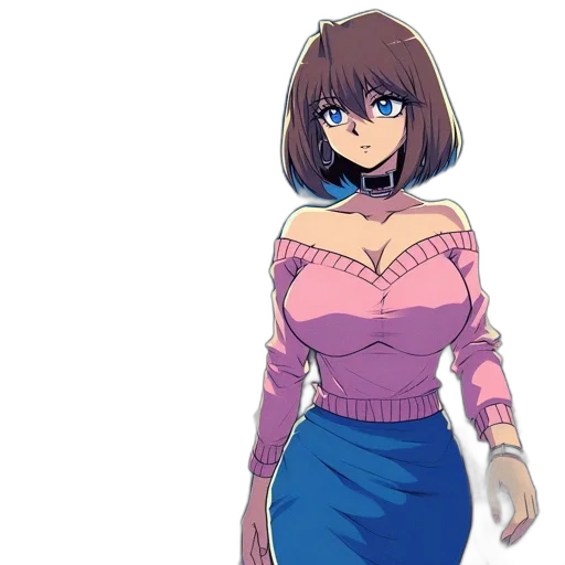 dress, staff, robot, flower transparent PNG cut-out