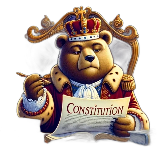 crown, concept art, royal, bear transparent PNG cut-out