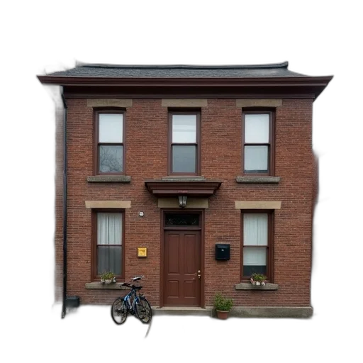 building, furniture, 3d render, photorealistic transparent PNG cut-out