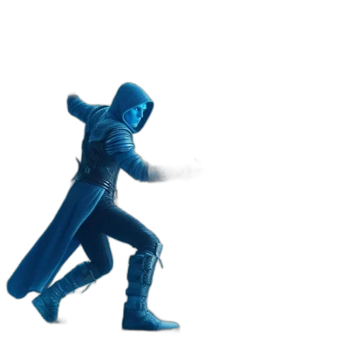 robot, mask, staff, weapon transparent PNG cut-out
