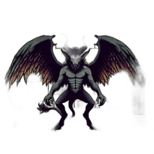 dragon, creature, animal, staff transparent PNG cut-out