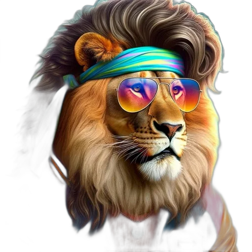 animal, watercolor, photorealistic, fantasy art transparent PNG cut-out