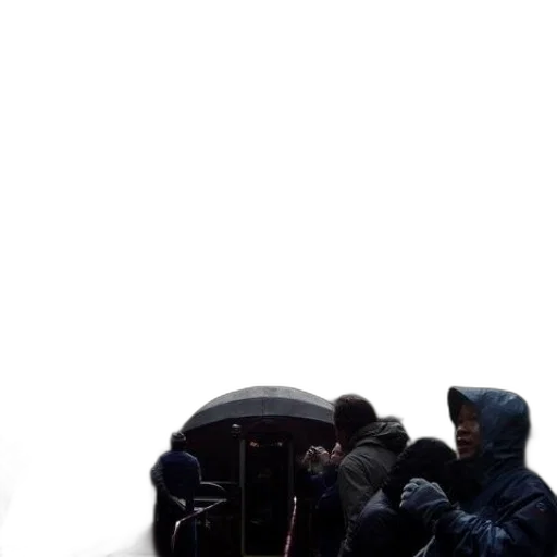 jacket, umbrella, mask, car transparent PNG cut-out