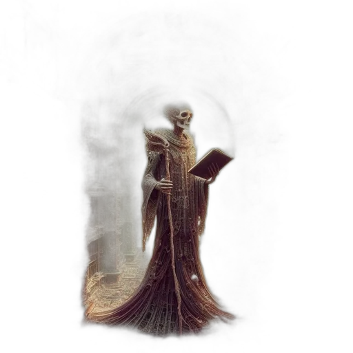 dress, staff, mask, sword transparent PNG cut-out