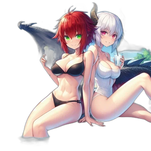 dragon, weapon, fantasy art, pixel art transparent PNG cut-out