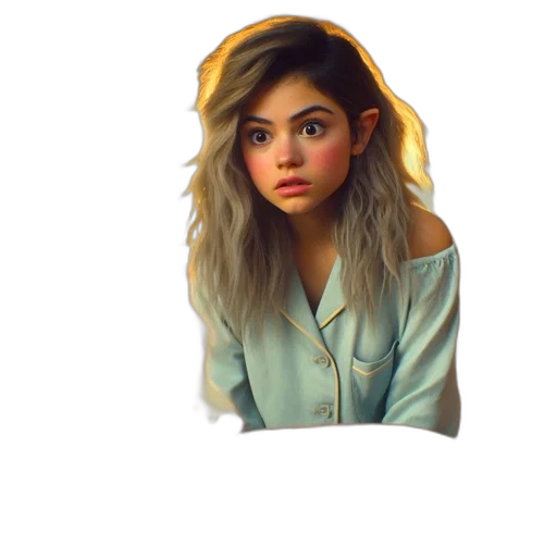 jacket, face, hair, creature transparent PNG cut-out