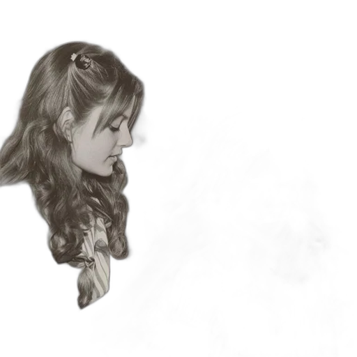face, hair, dress, mask transparent PNG cut-out