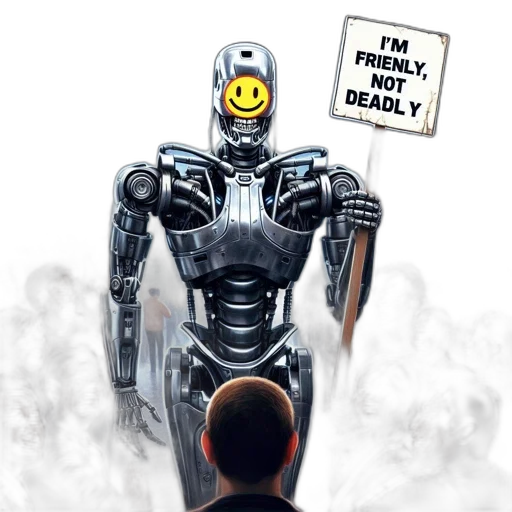 robot, comic book art, concept art, cyberpunk transparent PNG cut-out